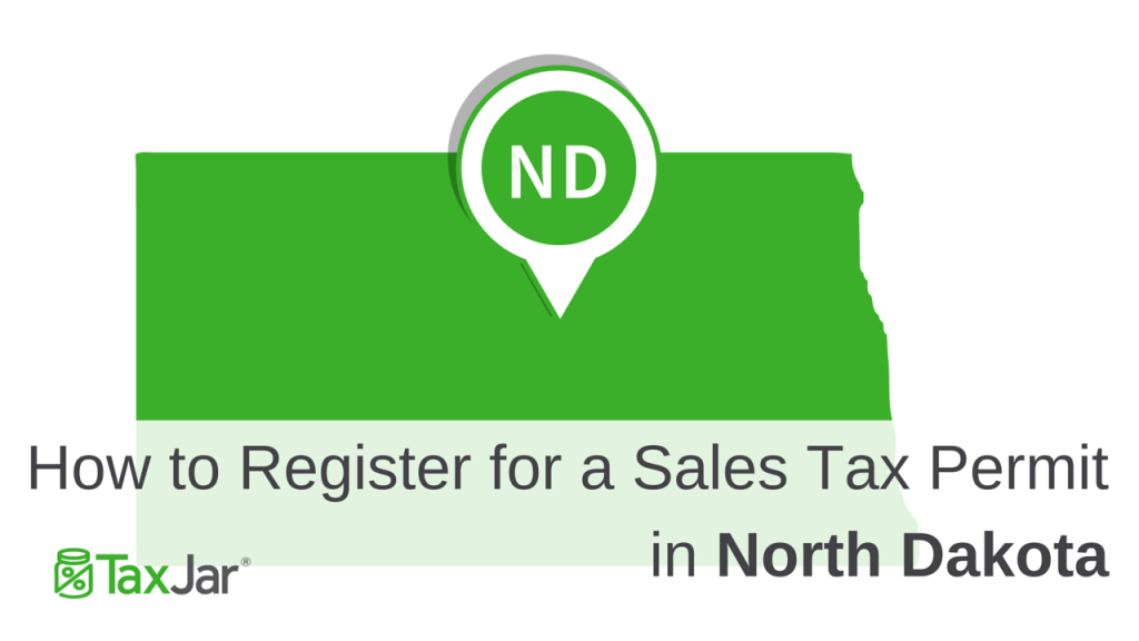 Register Sales Tax License North Dakota