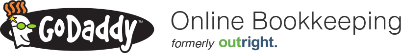 GoDaddy Online Bookkeeping Logo