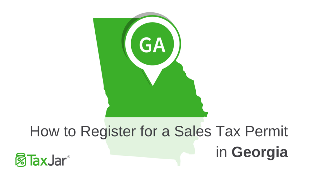 Georgia sales tax license