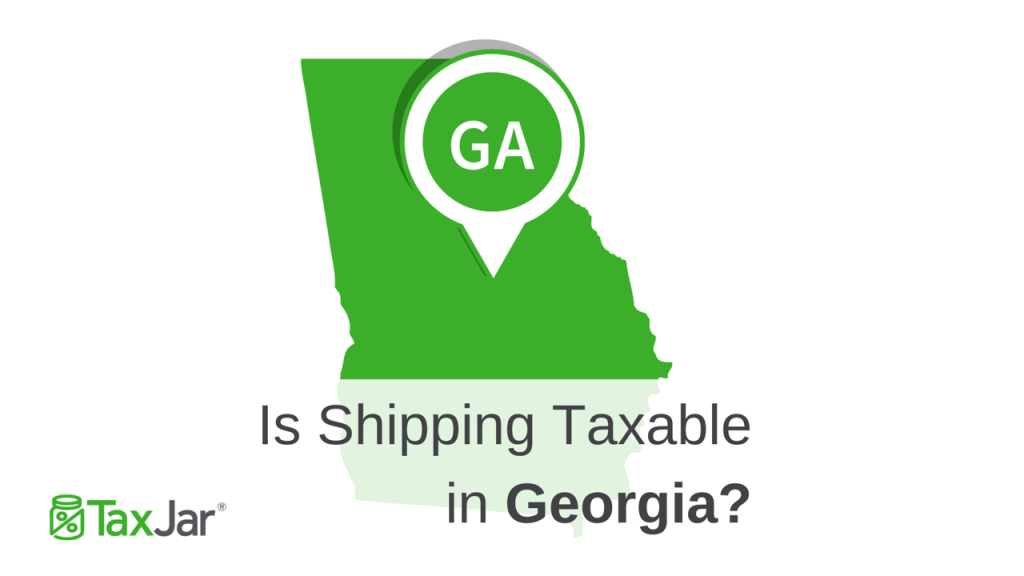 Georgia shipping taxability