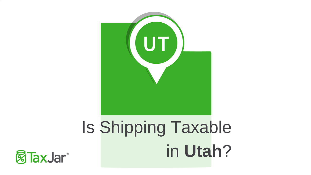 Shipping Taxable in Utah
