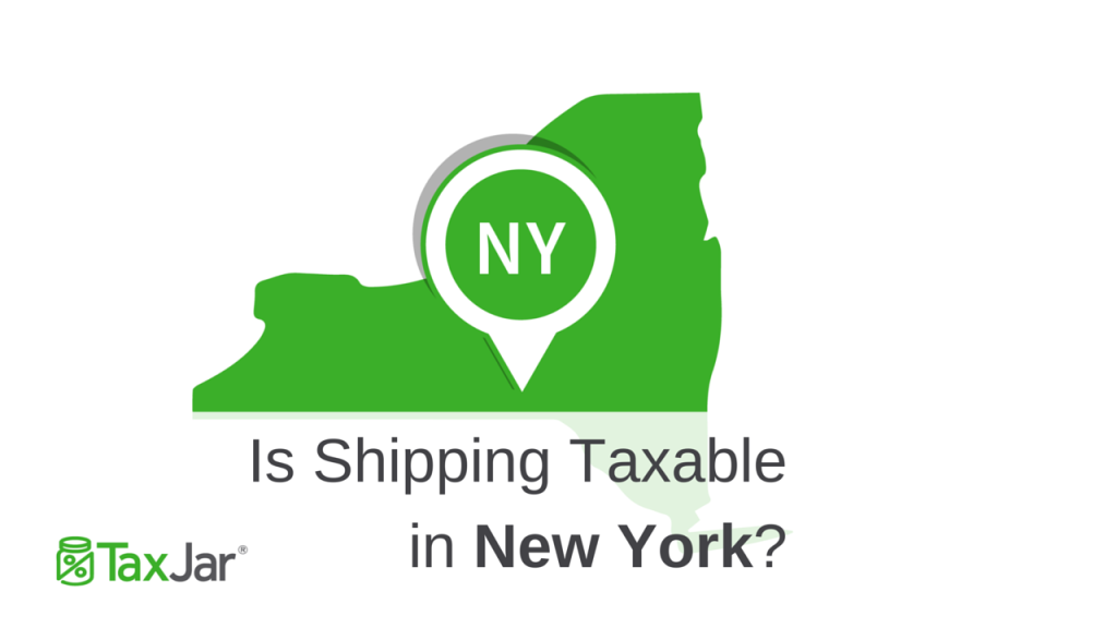 New York Shipping Taxability