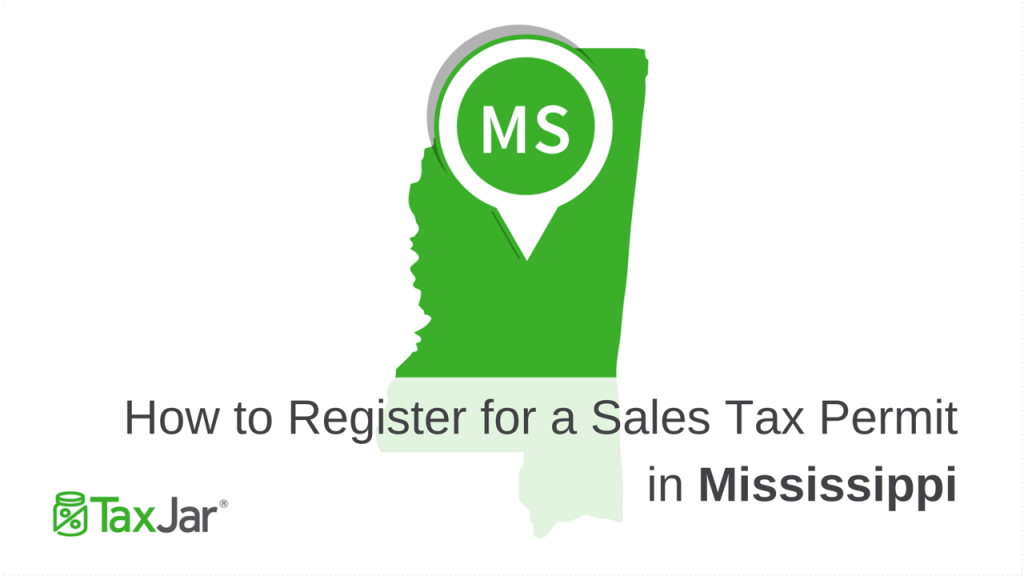 Register Sales Tax License Mississippi