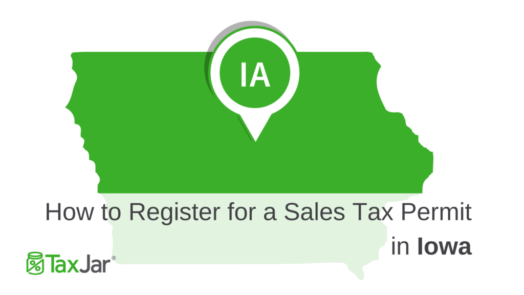 Register Sales Tax License Iowa