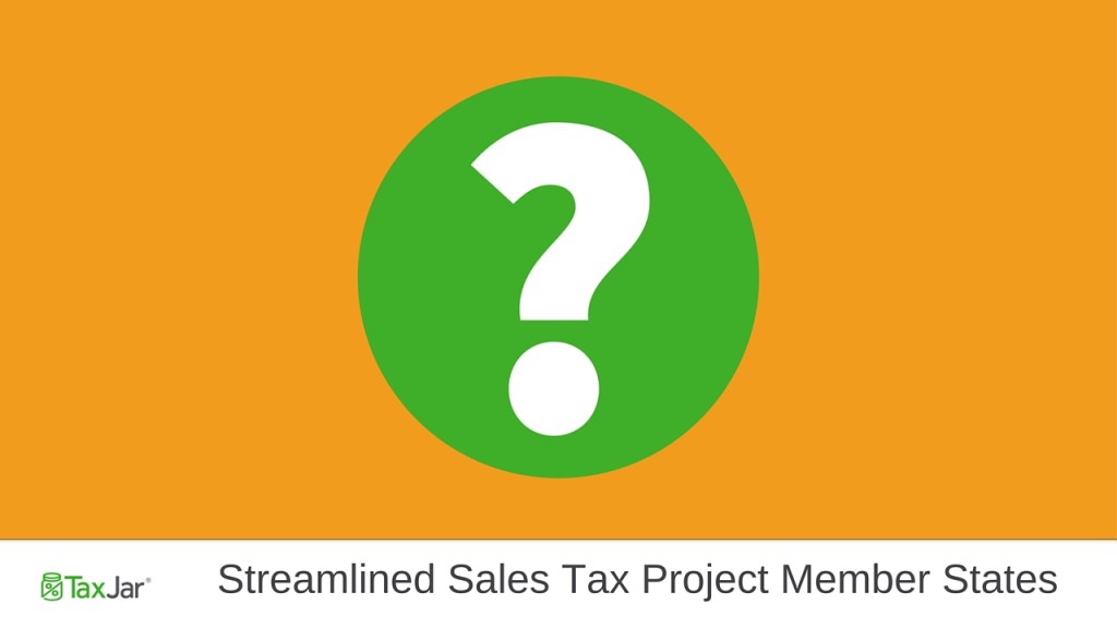 Streamlined Sales Tax Project Members States