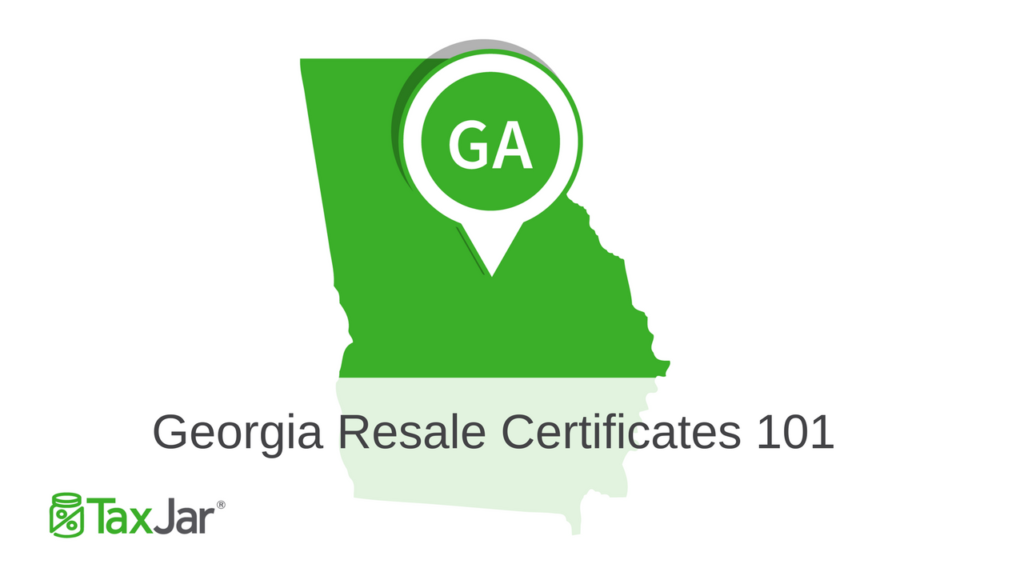 Georgia reseller's permit