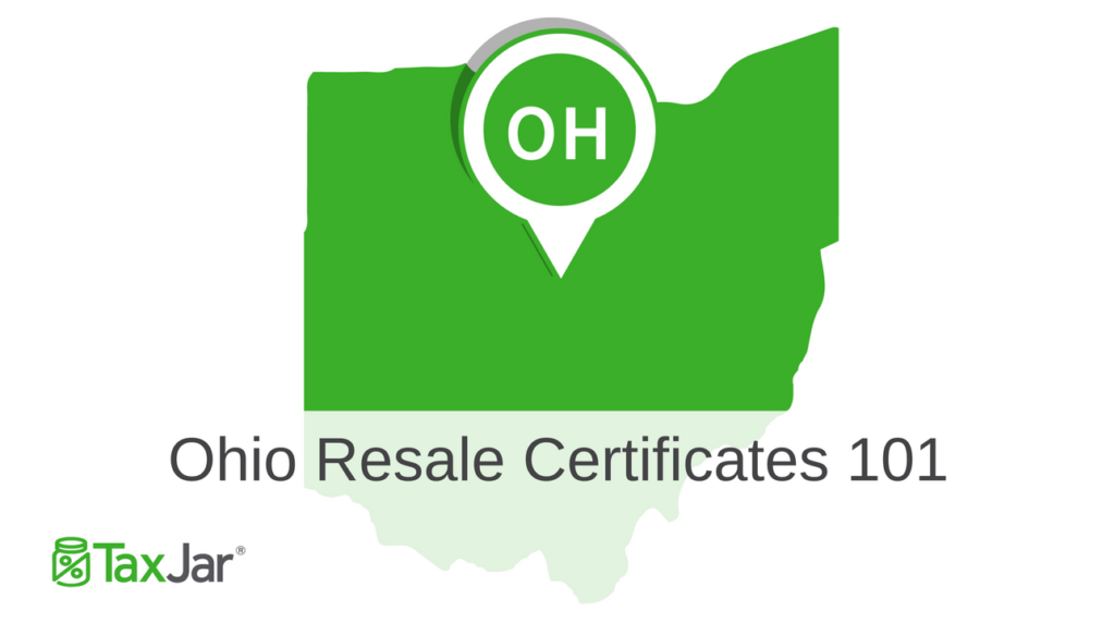 Ohio Resale Certificate Explained