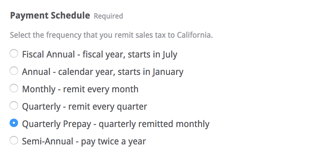 California S Tax Prepayments