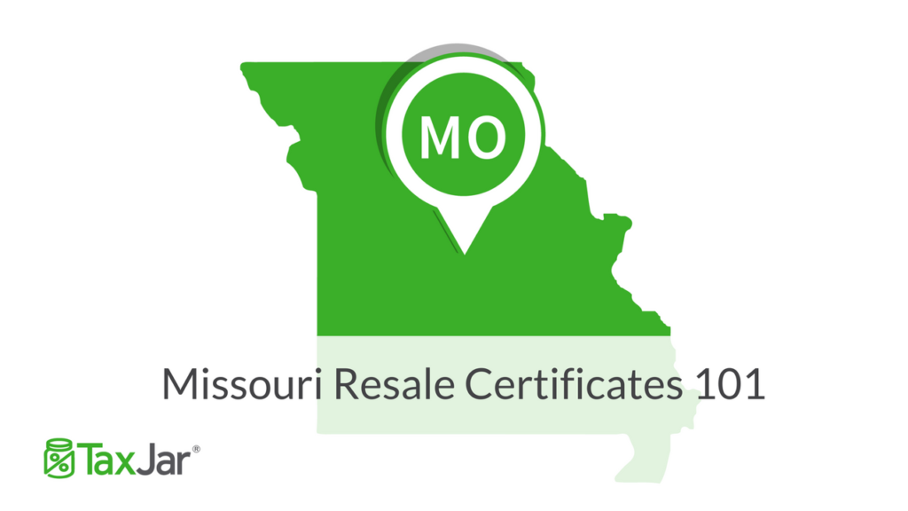 Missouri resellers permit