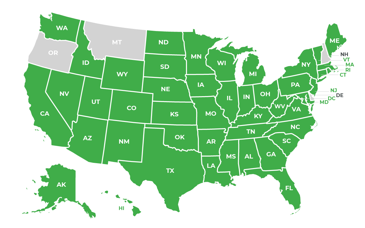 U.S. States Without Sales Tax: 2021 Update