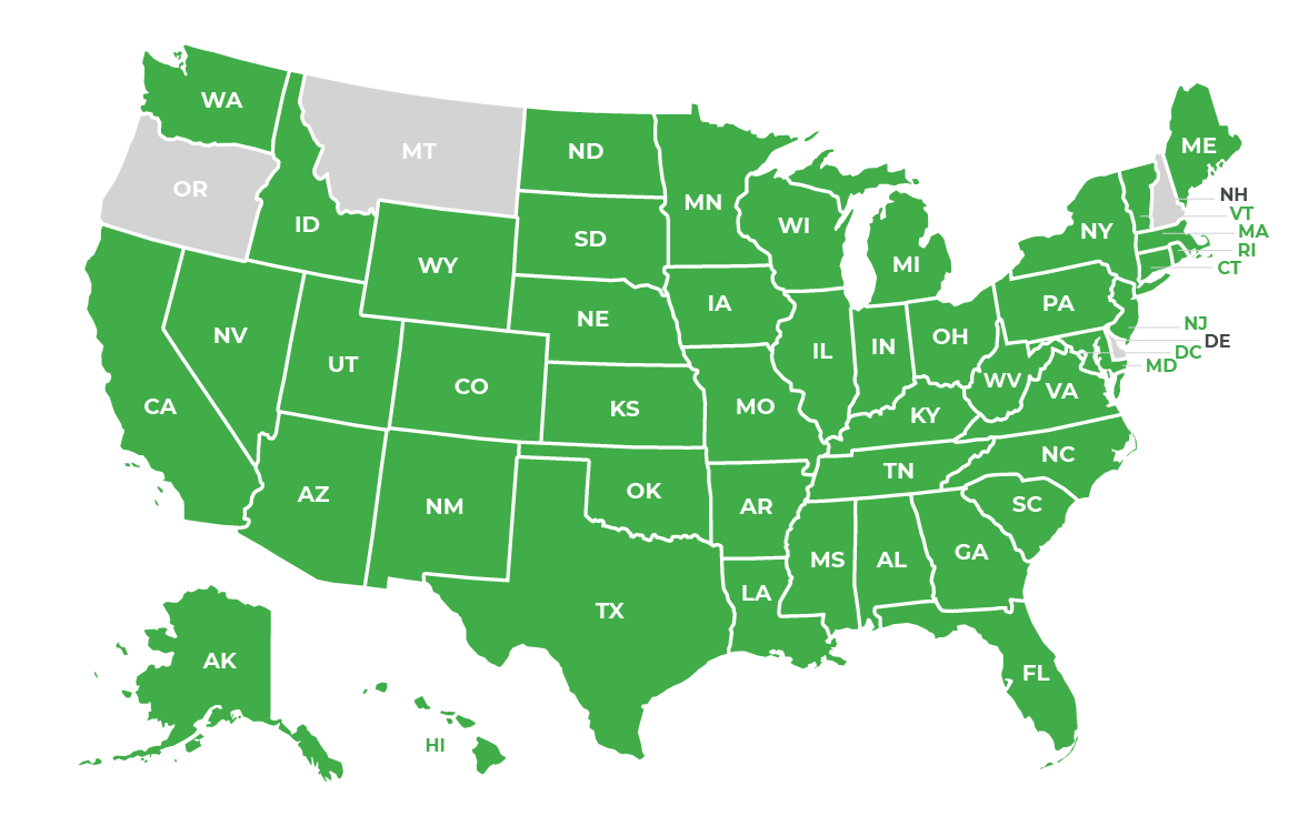 U S States Without Sales Tax 2021 UpdateTaxJar Blog